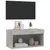 Produktbild 6 för TV-bänk med LED-belysning betonggrå 60x30x30 cm