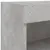 Produktbild 11 för TV-bänk med LED-belysning 2 st betonggrå 60x30x30 cm