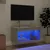 Produktbild 3 för Tv-bänk med LED-belysning grå sonoma 60x30x30 cm