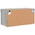 Produktbild 10 för Tv-bänk med LED-belysning grå sonoma 60x30x30 cm