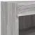 Produktbild 11 för Tv-bänk med LED-belysning grå sonoma 60x30x30 cm