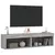 Produktbild 6 för TV-bänk med LED-belysning 2 st grå sonoma 60x30x30 cm