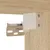 Produktbild 12 för Tv-bänk med LED-belysning sonoma-ek 80x30x30 cm