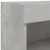 Produktbild 12 för Tv-bänk med LED-belysning betonggrå 80x30x30 cm