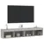 Produktbild 6 för TV-bänk med LED-belysning 2 st betonggrå 80x30x30 cm
