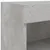 Produktbild 11 för TV-bänk med LED-belysning 2 st betonggrå 80x30x30 cm