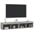 Produktbild 6 för TV-bänk med LED-belysning 2 st grå sonoma 80x30x30 cm