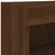 Produktbild 11 för Tv-bänk med LED-belysning 2 st brun ek 80x30x30 cm