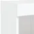 Produktbild 11 för TV-bänk med LED-belysning 2 st vit 100x30x30 cm