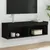Produktbild 7 för Tv-bänk med LED-belysning svart 100x30x30 cm