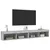 Produktbild 6 för TV-bänk med LED-belysning 2 st betonggrå 100x30x30 cm
