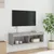 Produktbild 6 för TV-bänk med LED-belysning grå sonama 100x30x30 cm