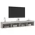 Produktbild 6 för TV-bänk med LED-belysning 2 st grå sonoma 100x30x30 cm