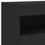Produktbild 12 för Väggmonterad tv-bänk LED svart 40x30x40 cm