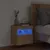 Produktbild 4 för Väggmonterad tv-bänk LED sonoma-ek 40x30x40 cm
