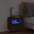 Produktbild 4 för Väggmonterad tv-bänk LED brun ek 40x30x40 cm