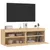 Produktbild 7 för Väggmonterad tv-bänk LED 2 st sonoma-ek 60x30x40 cm