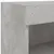 Produktbild 12 för Väggmonterad tv-bänk LED 2 st betonggrå 60x30x40 cm