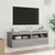 Produktbild 5 för Väggmonterad tv-bänk LED 2 st grå sonoma 60x30x40 cm