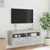 Produktbild 5 för Väggmonterad tv-bänk LED betonggrå 100x30x40 cm