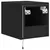 Produktbild 11 för Väggmonterad tv-bänk LED svart 30,5x35x30 cm