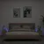 Produktbild 3 för Väggmonterad tv-bänk LED 2 st sonoma-ek 30,5x35x30 cm