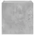 Produktbild 9 för Väggmonterad tv-bänk LED betonggrå 30,5x35x30 cm