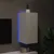 Produktbild 4 för Väggmonterad tv-bänk LED vit 30,5x35x70 cm