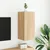 Produktbild 5 för Väggmonterad tv-bänk LED sonoma-ek 30,5x35x70 cm