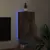 Produktbild 4 för Väggmonterad tv-bänk LED rökfärgad ek 30,5x35x70 cm