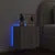 Produktbild 4 för Väggmonterad tv-bänk LED grå sonoma 40,5x35x40 cm