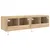 Produktbild 11 för Väggmonterad tv-bänk LED 2 st sonoma-ek 60x35x31 cm