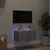 Produktbild 3 för Väggmonterad tv-bänk LED betonggrå 60x35x31 cm