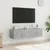 Produktbild 4 för Väggmonterad tv-bänk LED 2 st betonggrå 60x35x31 cm