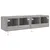 Produktbild 11 för Väggmonterad tv-bänk LED 2 st grå sonoma 60x35x31 cm