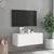 Produktbild 4 för Väggmonterad tv-bänk LED vit 80x35x31 cm