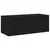 Produktbild 7 för Väggmonterad tv-bänk LED svart 80x35x31 cm