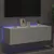 Produktbild 4 för Väggmonterad tv-bänk LED vit 100x35x31 cm