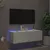 Produktbild 5 för Väggmonterad tv-bänk LED vit 100x35x31 cm