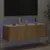 Produktbild 4 för Väggmonterad tv-bänk LED sonoma-ek 100x35x31 cm