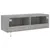 Produktbild 12 för Väggmonterad tv-bänk LED grå sonoma 100x35x31 cm