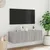 Produktbild 6 för Väggmonterad tv-bänk LED grå sonoma 100x35x31 cm