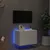 Produktbild 4 för Väggmonterad tv-bänk LED vit 60x35x41 cm