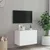 Produktbild 5 för Väggmonterad tv-bänk LED vit 60x35x41 cm