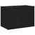 Produktbild 3 för Väggmonterad tv-bänk LED svart 60x35x41 cm
