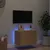 Produktbild 4 för Väggmonterad tv-bänk LED sonoma-ek 60x35x41 cm