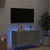 Produktbild 4 för Väggmonterad tv-bänk LED betonggrå 80x35x41 cm
