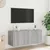 Produktbild 5 för Väggmonterad tv-bänk LED grå sonoma 100x35x41 cm