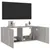 Produktbild 7 för Väggmonterad tv-bänk LED grå sonoma 100x35x41 cm