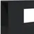 Produktbild 9 för Sänggavel LED svart 100x18,5x103,5 cm konstruerat trä